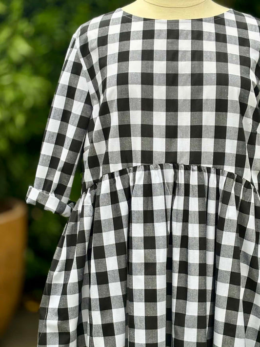 Yarraville : black & white gingham