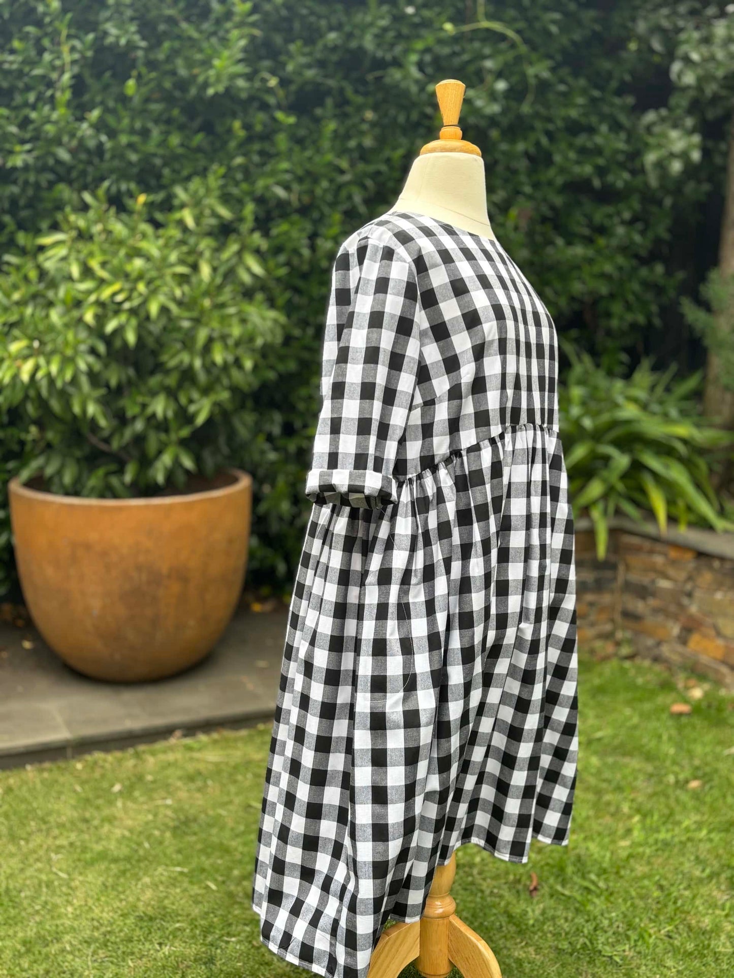 Yarraville : black & white gingham