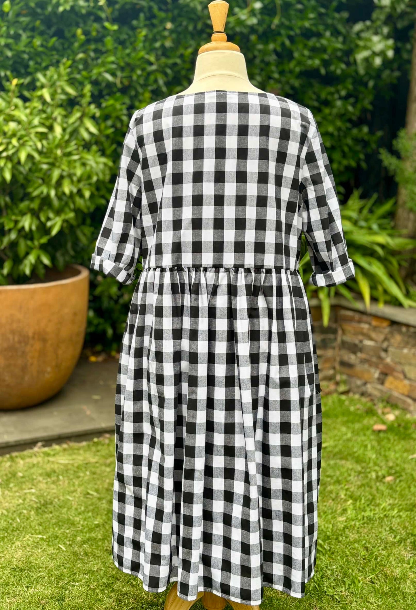 Yarraville : black & white gingham