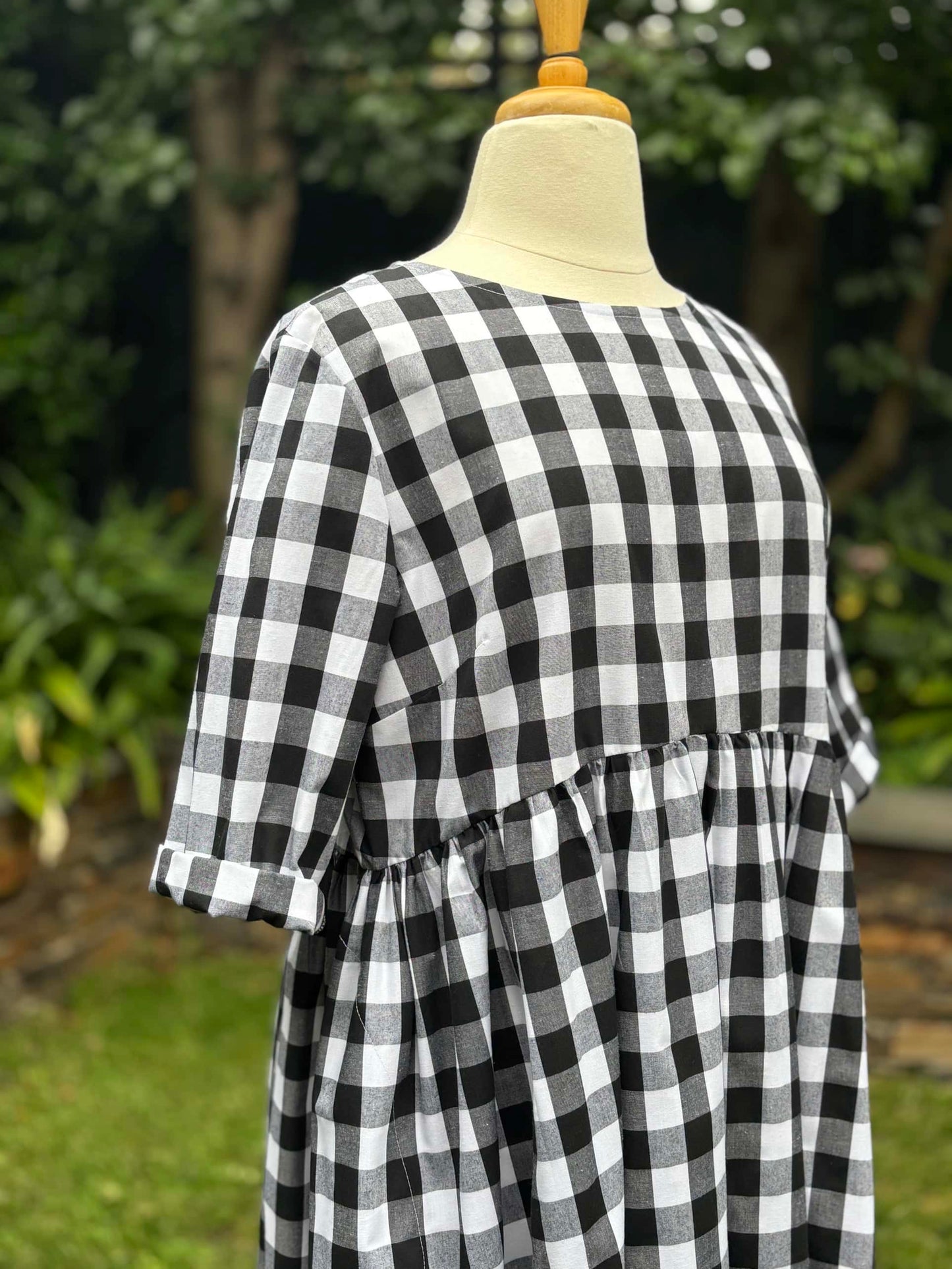 Yarraville : black & white gingham
