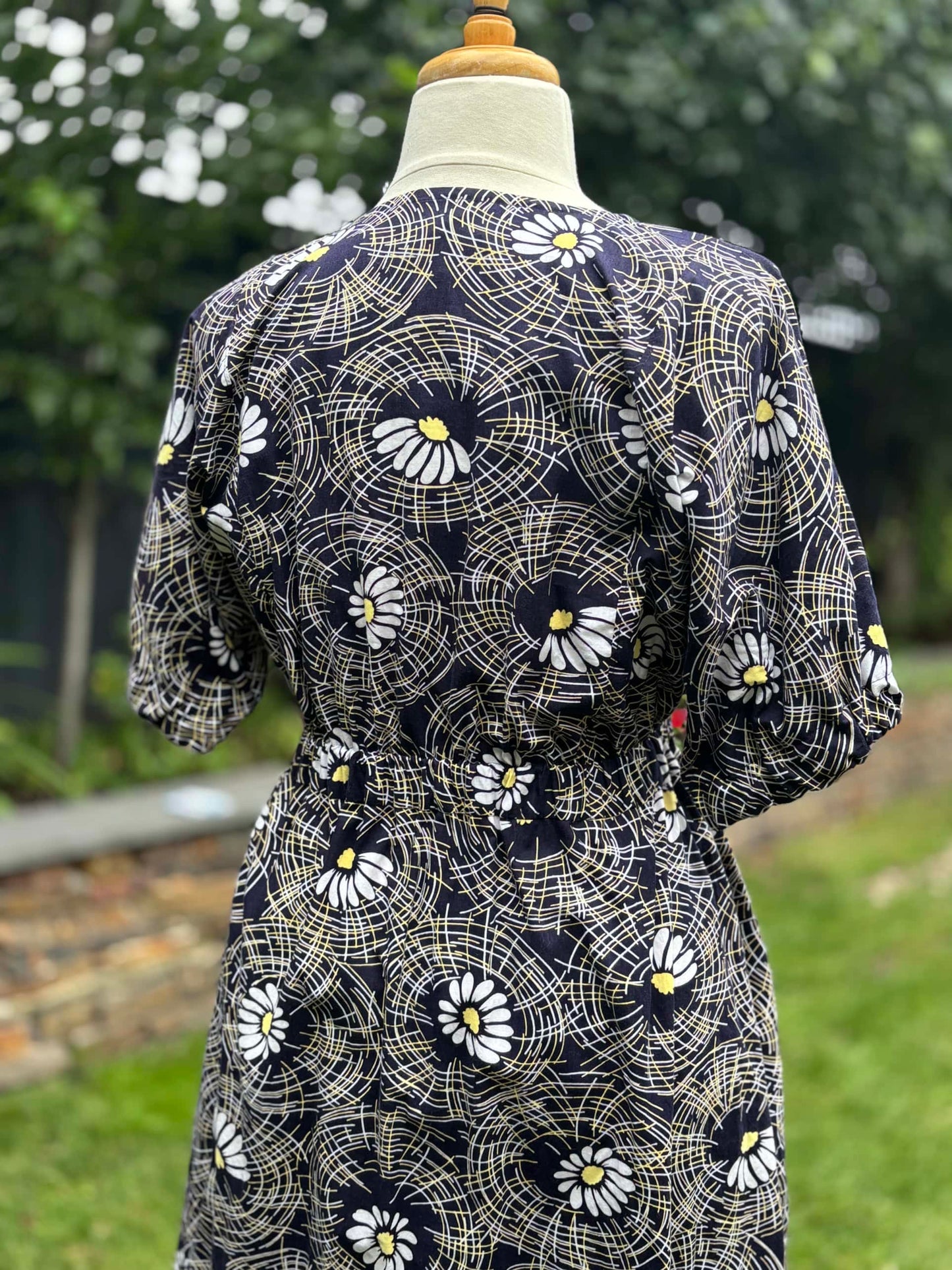 Ashley dress : Navy Floral