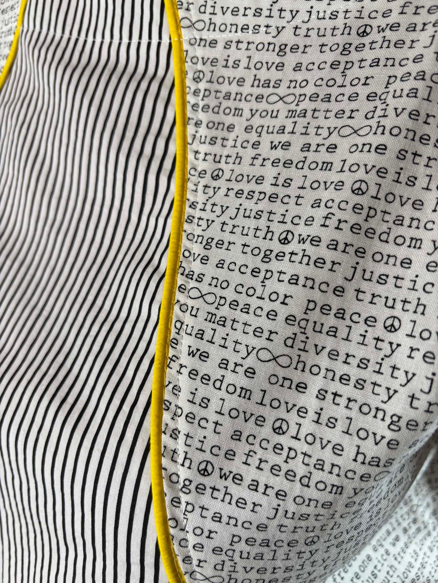 Bunny Zero Waste : Black, White & Yellow