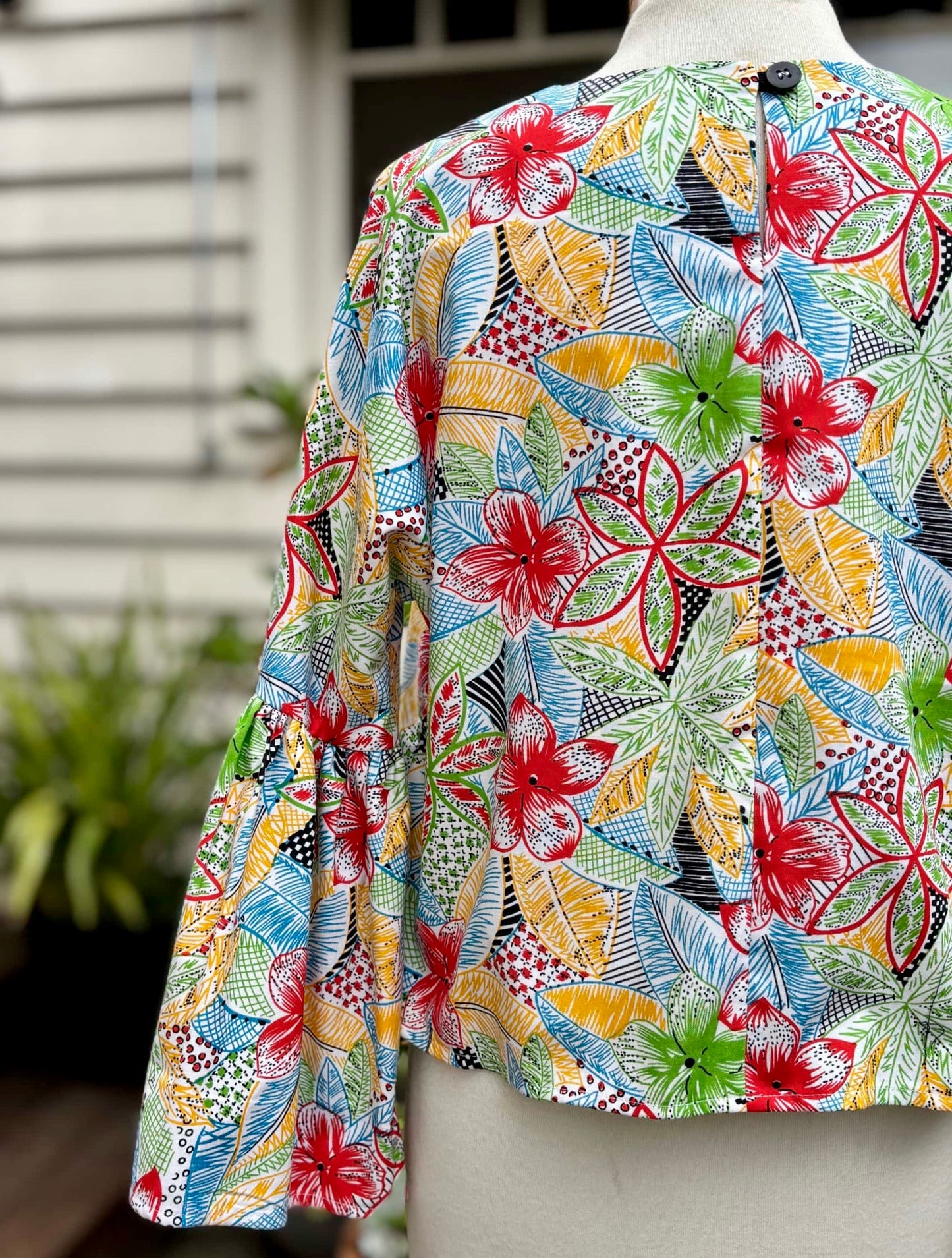 Gathered T-Shirt | Mardi Gras