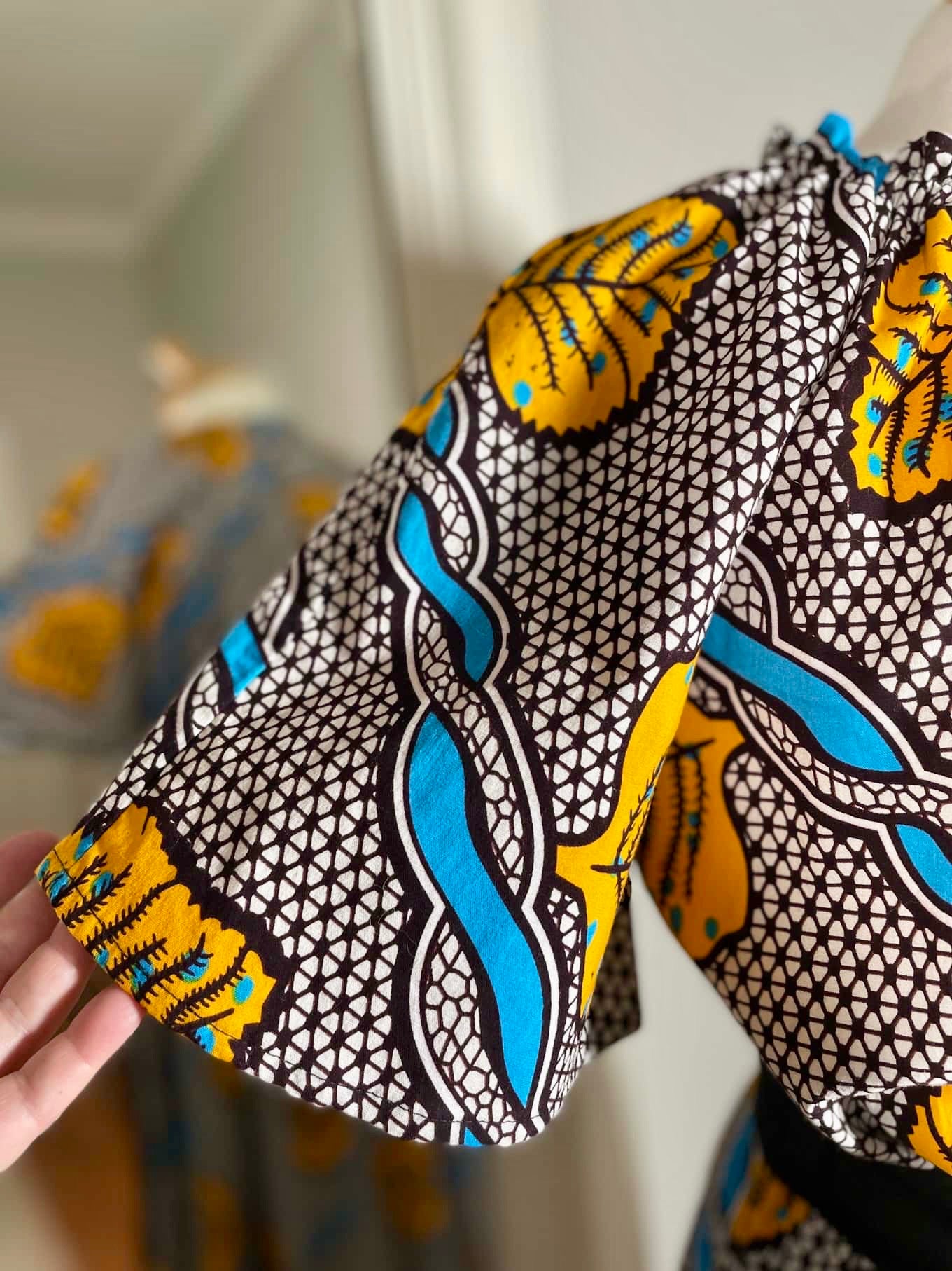 Gypsy Dress | Yellows & Blues