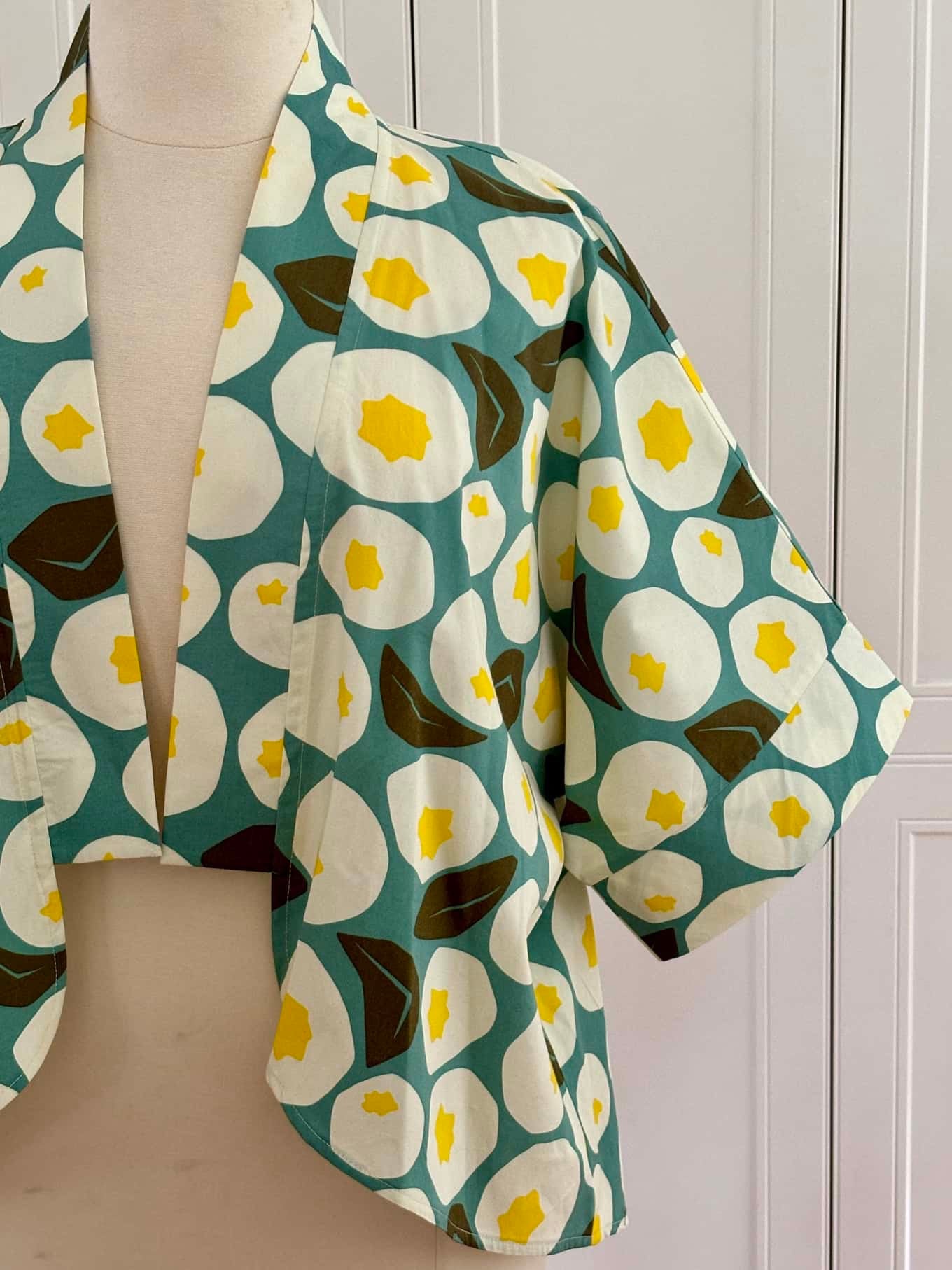 Harriet Jacket | Green Motif