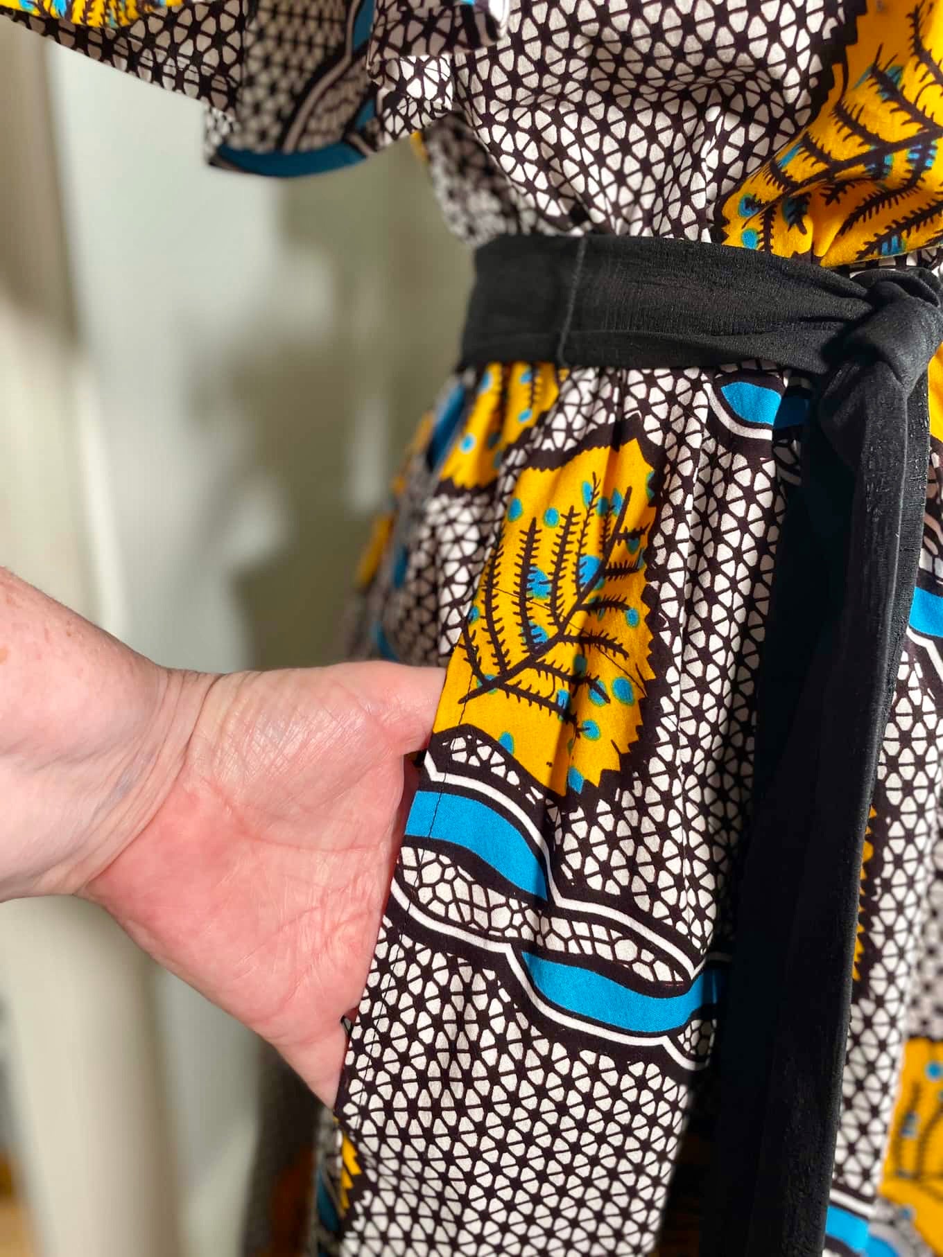 Gypsy Dress | Yellows & Blues