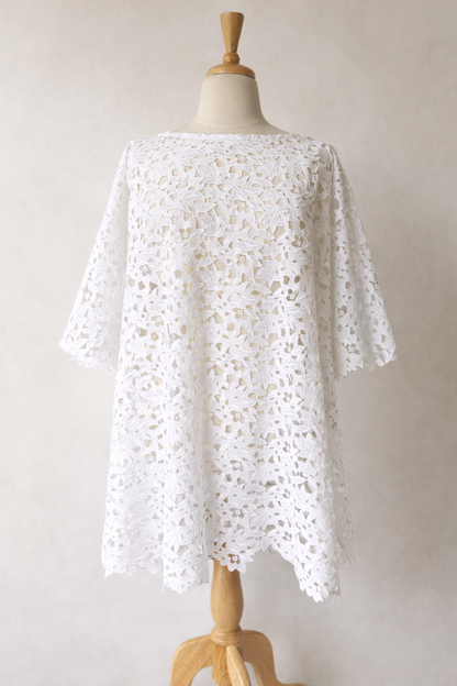 Billy Bob | Unruffled | White Lace