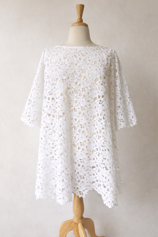 Billy Bob | Unruffled | White Lace